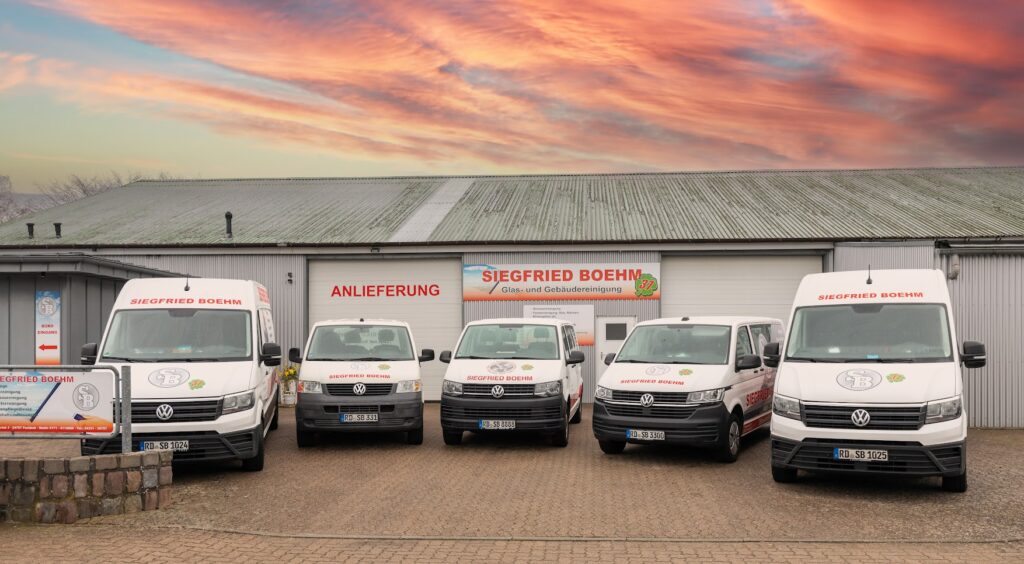 Die Firma mit Gebäude